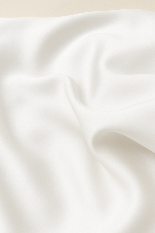 JUEGO DE CAMA DE BAMBÚ / Blanco