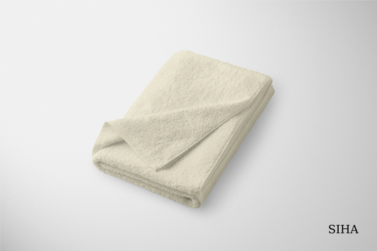 Premium Håndklær Beige - Velg Størrelse og Pakke (2 eller 4-pack)