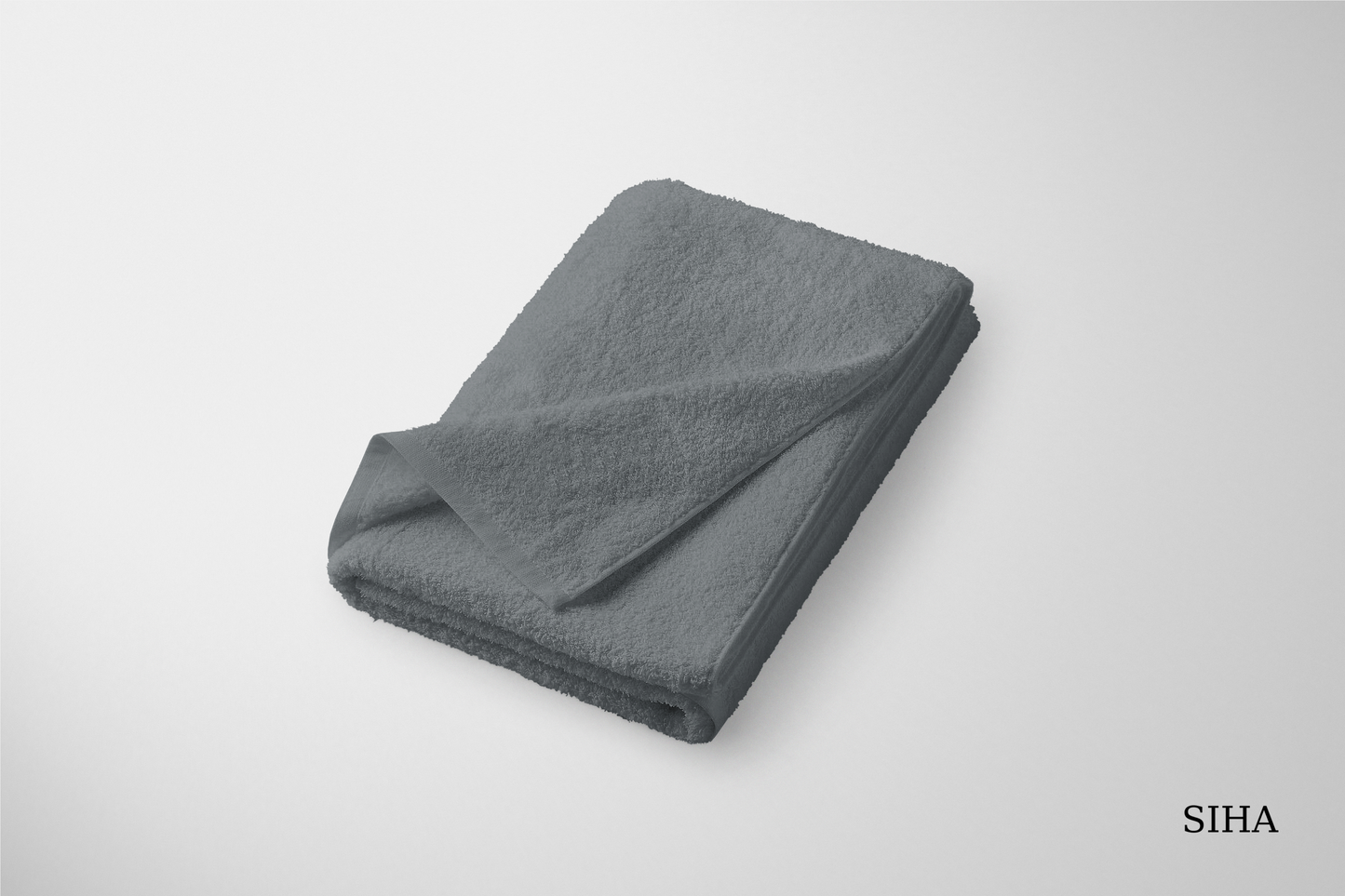 Premium Håndklær Grå - Velg Størrelse og Pakke (2 eller 4-pack)