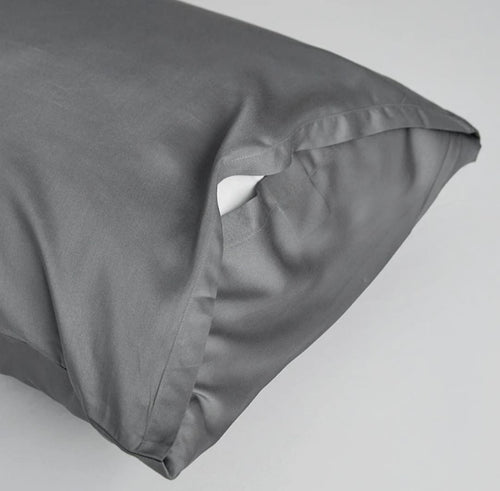 BAMBUS SENGETØY SETT / Dyp grå